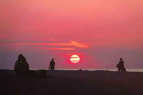 Sonnenuntergänge im Ostseebad Kühlungsborn