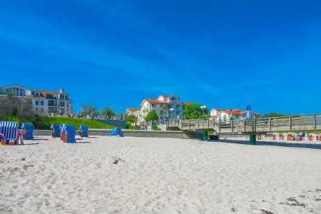 der Sandstrand im Ostseebad Kühlungsborn