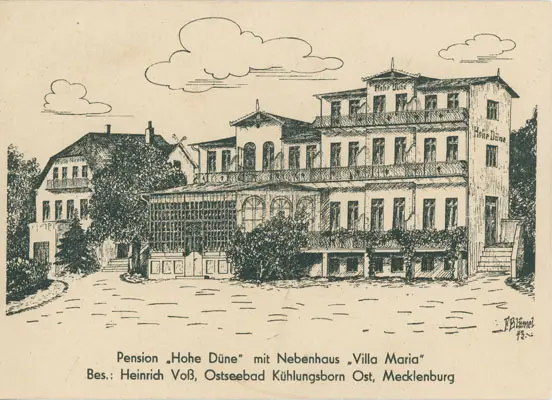alte Ansichtskarte,Postkarte Kühlungsborn